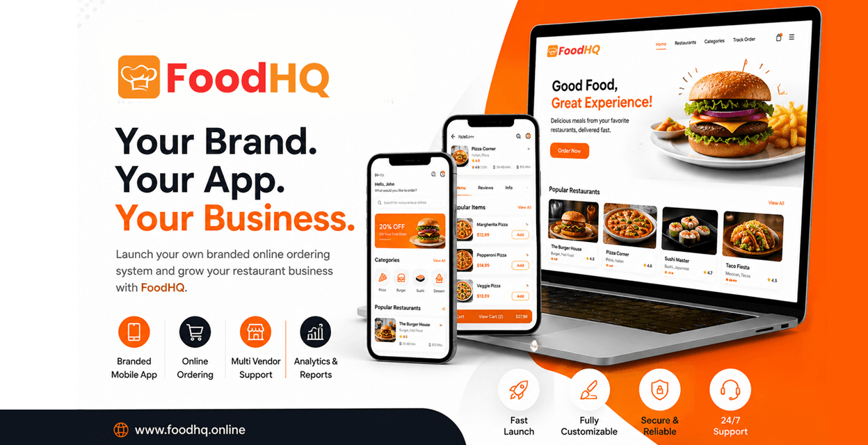 FoodHQ (Powering the Future of Restaurant Ordering)